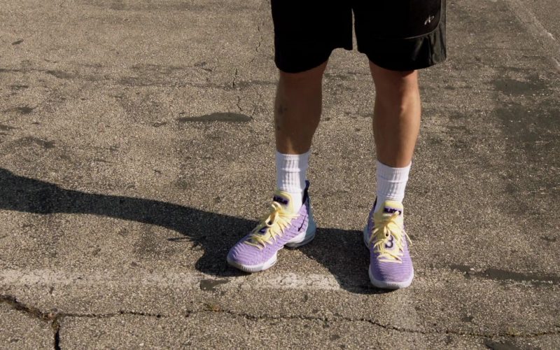 Nike LeBron XVI Sneakers Worn by Steve Howey as Kevin Ball in Shameless Season 10 Episode 1 “We Few, We Lucky Few, We Band of Gallaghers!” (2019) (Image 1)