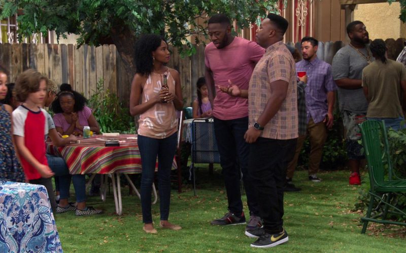 Nike Leather Shoes Worn by Marcel Spears Jr. in The Neighborhood – Season 2 Episode 1 “Welcome to the Re-Rack” (2019) (Image 1)