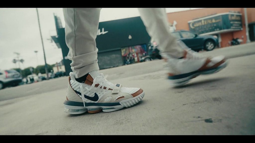 Nike Lebron 16 Air Sneakers in Sneakerheads S01E01 “100% Pure Adrenaline” (2020) (Image 1)