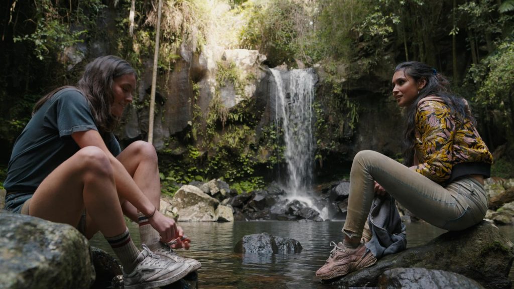 Nike M2K Tekno Women's Sneakers of Sophia Ali as Fatin Jadmani in The Wilds S02E05 “Day 45-16” (2022) (Image 3)