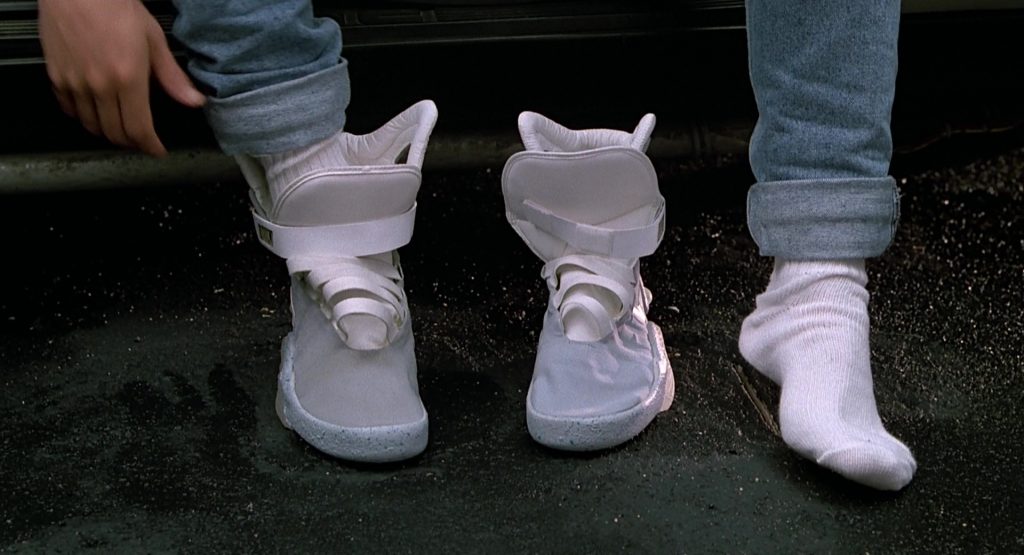 Nike Mag Self-Lacing Sneakers Worn by Michael J. Fox (Marty McFly) in Back to the Future 2 (1989) (Image 15)