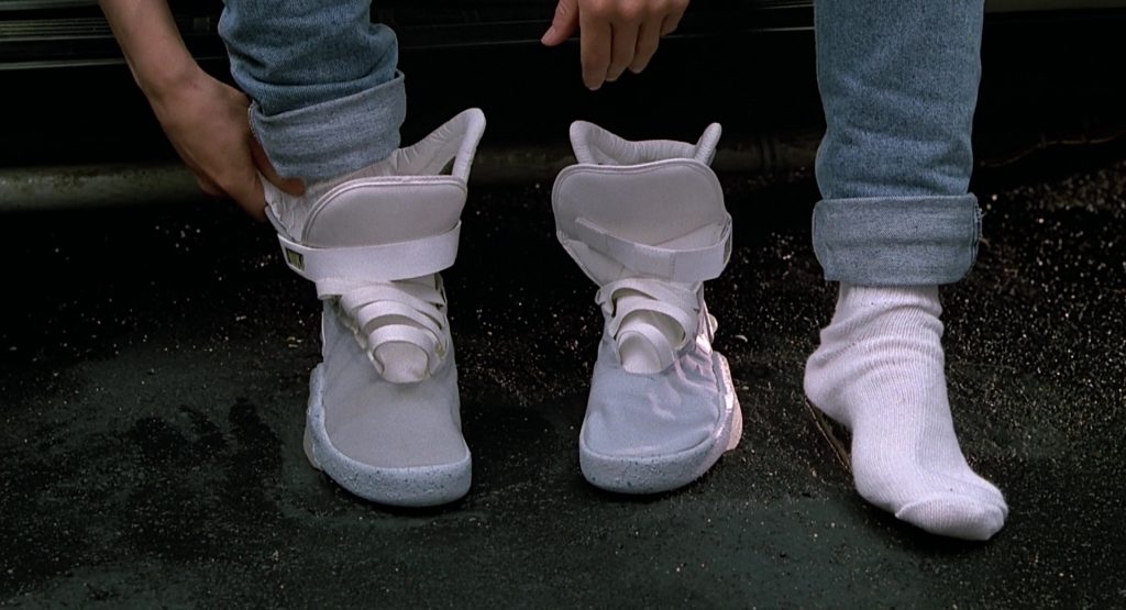 Nike Mag Self-Lacing Sneakers Worn by Michael J. Fox (Marty McFly) in Back to the Future 2 (1989) (Image 16)