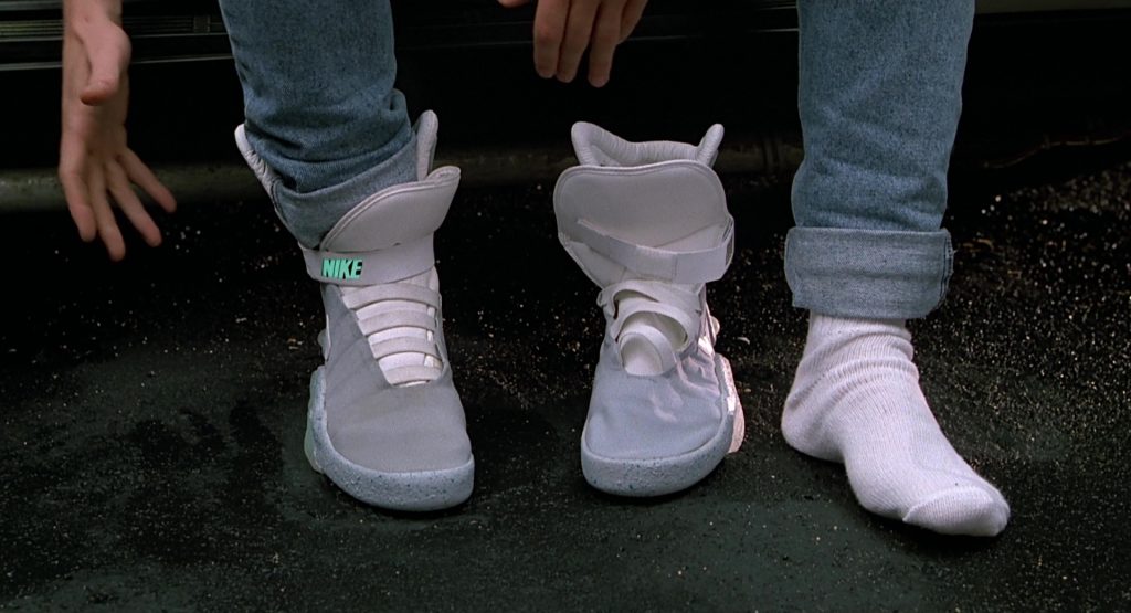 Nike Mag Self-Lacing Sneakers Worn by Michael J. Fox (Marty McFly) in Back to the Future 2 (1989) (Image 18)