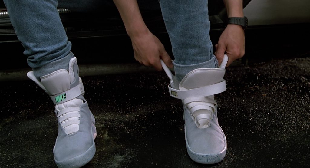 Nike Mag Self-Lacing Sneakers Worn by Michael J. Fox (Marty McFly) in Back to the Future 2 (1989) (Image 19)