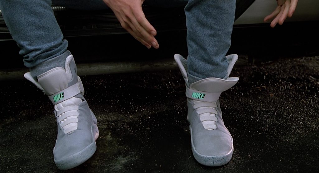 Nike Mag Self-Lacing Sneakers Worn by Michael J. Fox (Marty McFly) in Back to the Future 2 (1989) (Image 20)