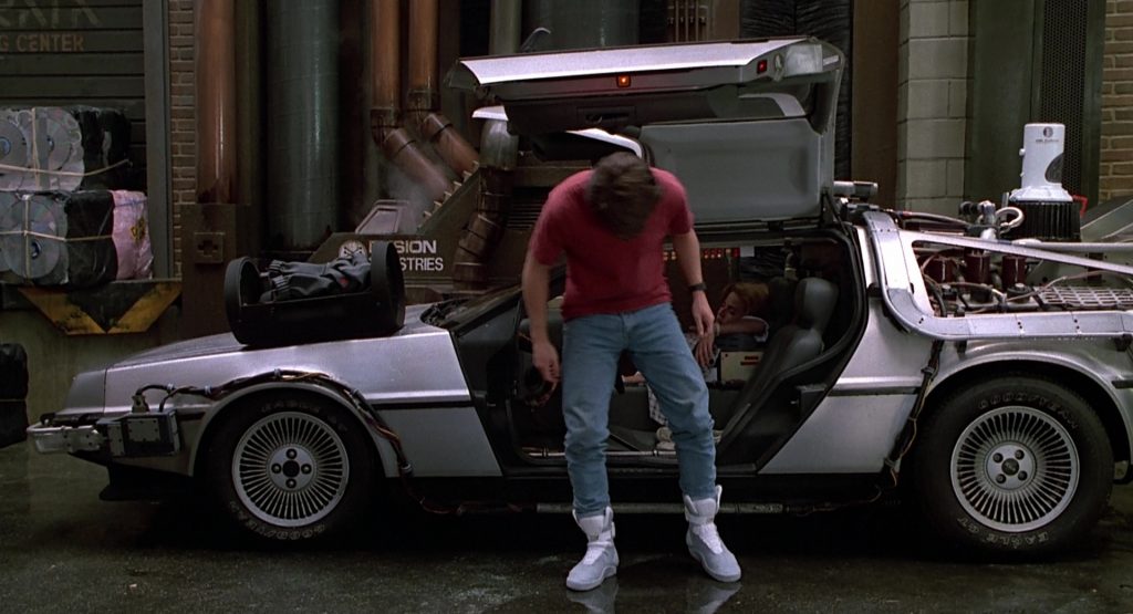 Nike Mag Self-Lacing Sneakers Worn by Michael J. Fox (Marty McFly) in Back to the Future 2 (1989) (Image 21)