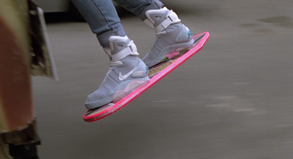 Nike Mag Self-Lacing Sneakers Worn by Michael J. Fox (Marty McFly) in Back to the Future 2 (1989) (Image 4)