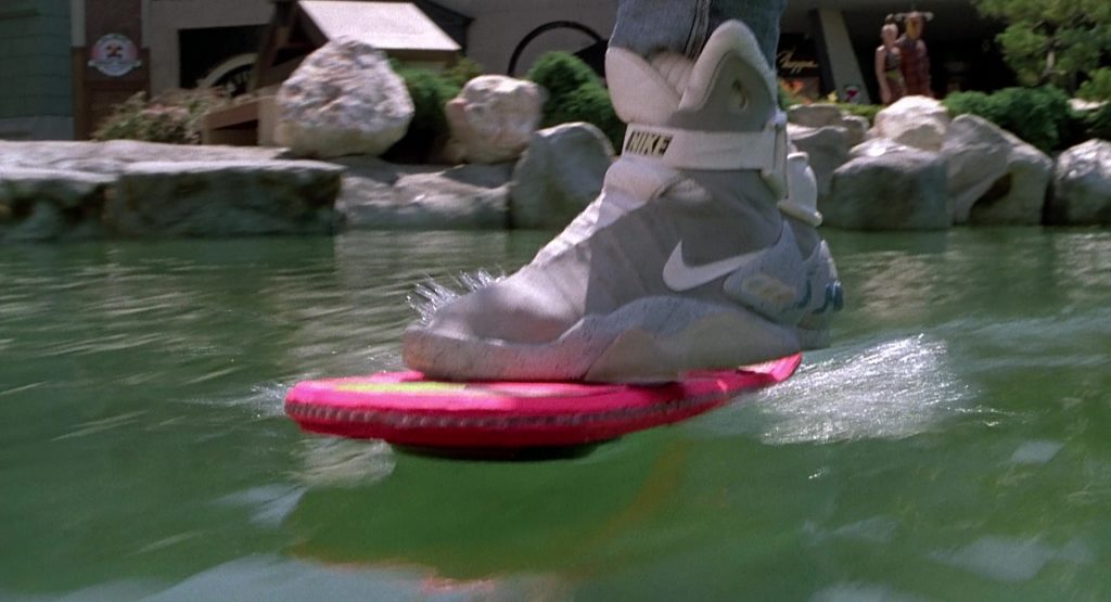 Nike Mag Self-Lacing Sneakers Worn by Michael J. Fox (Marty McFly) in Back to the Future 2 (1989) (Image 5)