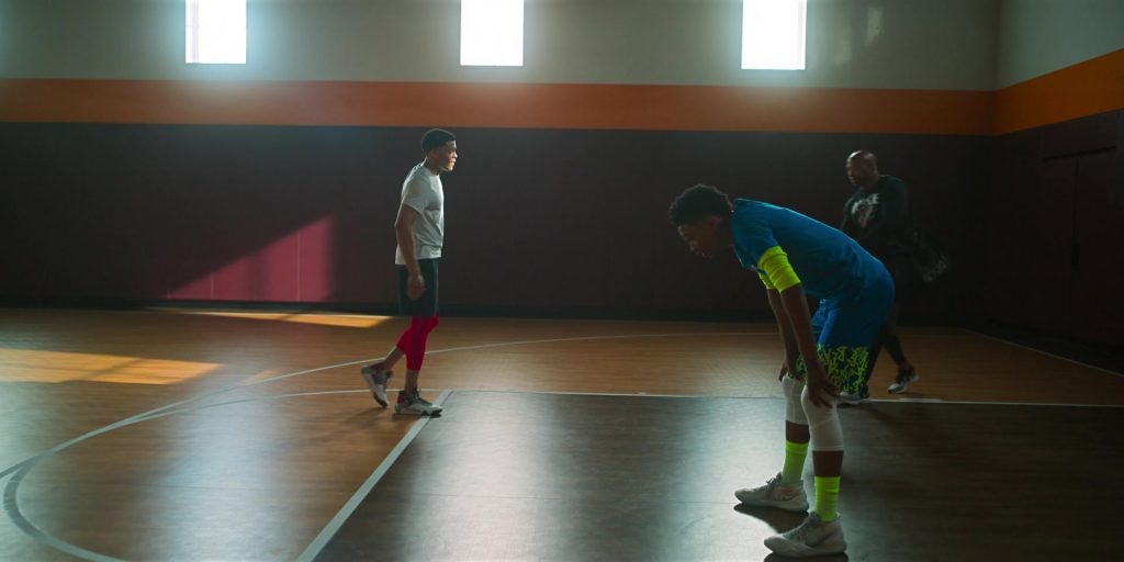 Nike Men's Basketball Sneakers in Swagger S01E04 “We Good” (2021) (Image 1)