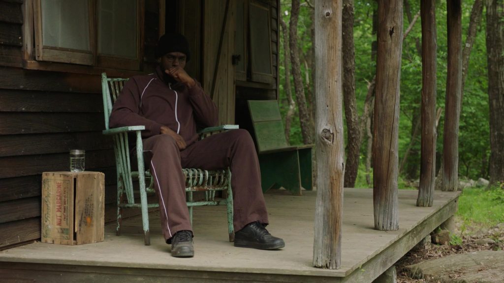 Nike Men's Black Leather Shoes in The Deuce Season 3 Episode 7 “That’s a Wrap” (2019) (Image 1)