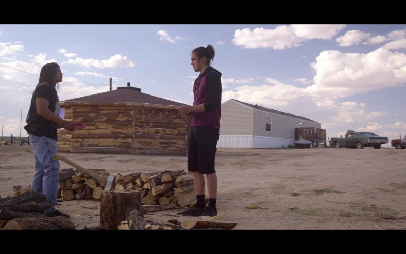 Nike Men's Black Sneakers in Chambers – Season 1, Episode 7, Trauma Bonding (2019) (Image 1)