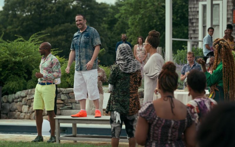 Nike Men's Orange Sneakers in She's Gotta Have It – Season 2, Episode 4, #NationTime (2019) (Image 1)