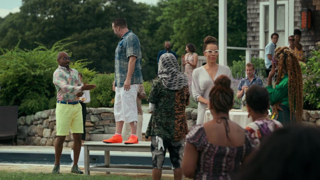 Nike Men's Orange Sneakers in She's Gotta Have It – Season 2, Episode 4, #NationTime (2019) (Image 2)