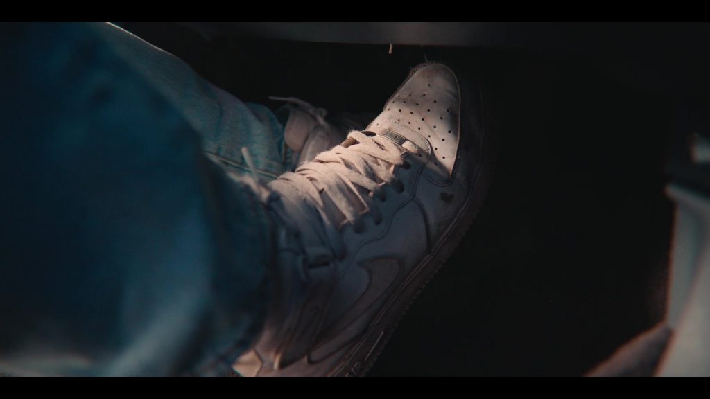 Nike Men's Shoes of Connor Swindells as Adam Groff in Sex Education S04E03 (2023) (Image 1)