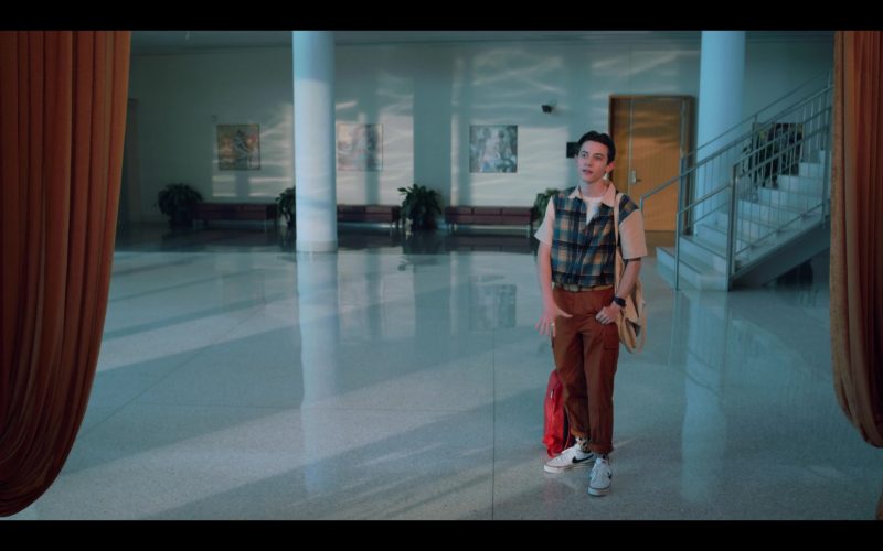Nike Men's Shoes of Griffin Gluck as Jack Dunkleman in Tall Girl 2 (2022) (Image 1)