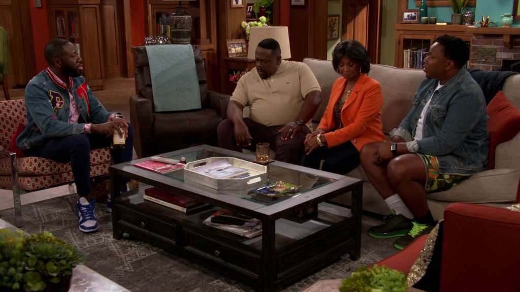 Nike Men's Shoes of Marcel Spears as Marty in The Neighborhood S04E01 “Welcome to the Family” (2021) (Image 1)