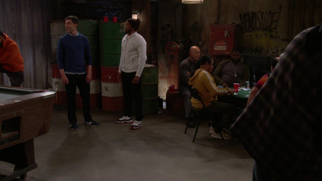 Nike Men's Shoes of Max Greenfield as Dave in The Neighborhood S03E14 “Welcome to the Hero” (2021) (Image 1)