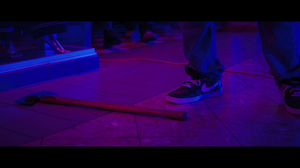 Nike Men's Sneakers Worn by Benjamin Flores Jr. in Fear Street Part Three - 1666 (2021) (Image 3)