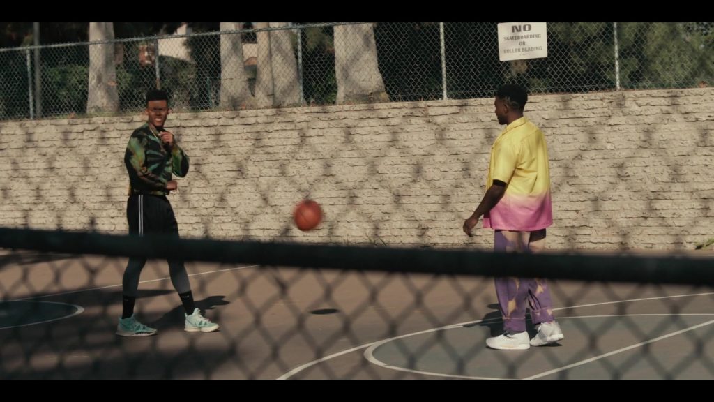 Nike Men's Sneakers Worn by Jabari Banks as Will Smith in Bel-Air S01E02 “Keep Ya Head Up” (2022) (Image 1)