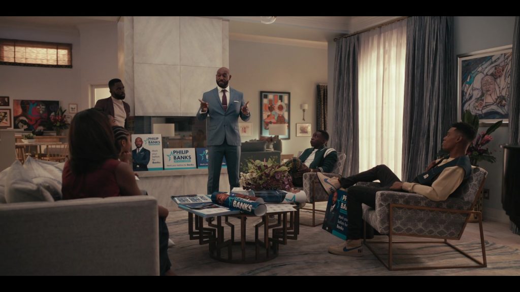 Nike Men's Sneakers Worn by Jabari Banks as Will Smith in Bel-Air S01E04 “Canvass” (2022) (Image 1)
