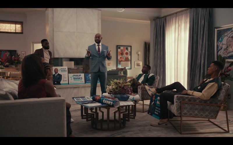 Nike Men's Sneakers Worn by Jabari Banks as Will Smith in Bel-Air S01E04 “Canvass” (2022) (Image 1)