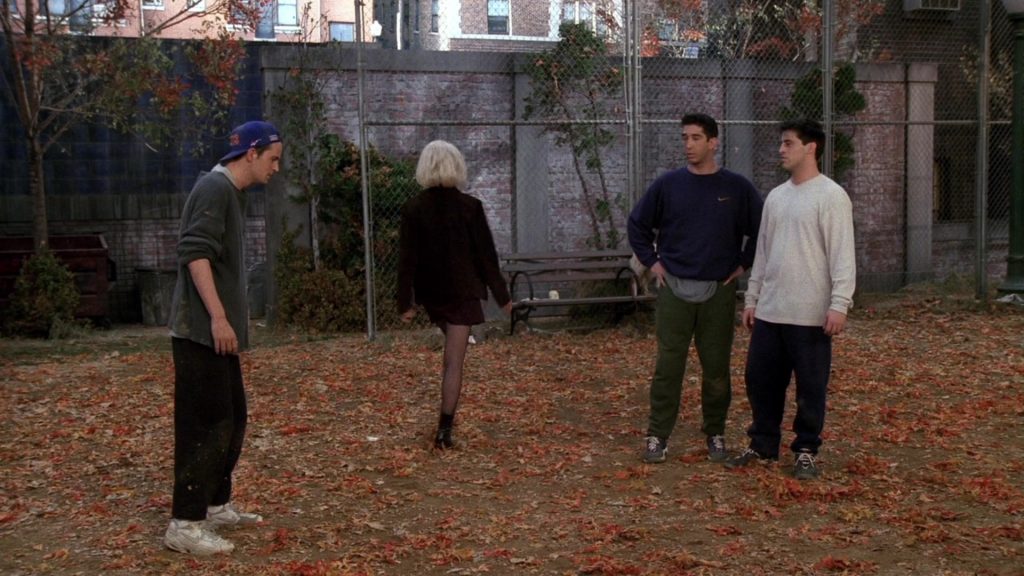 Nike Men's Sneakers Worn by Matthew Perry (Chandler Bing) in Friends Season 3 Episode 9 “The One with the Football” (1996) (Image 1)