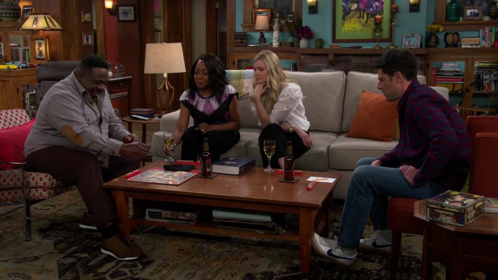 Nike Men's Sneakers Worn by Max Greenfield as Dave Johnson in The Neighborhood S03E10 “Welcome to the Procedure” (2021) (Image 1)
