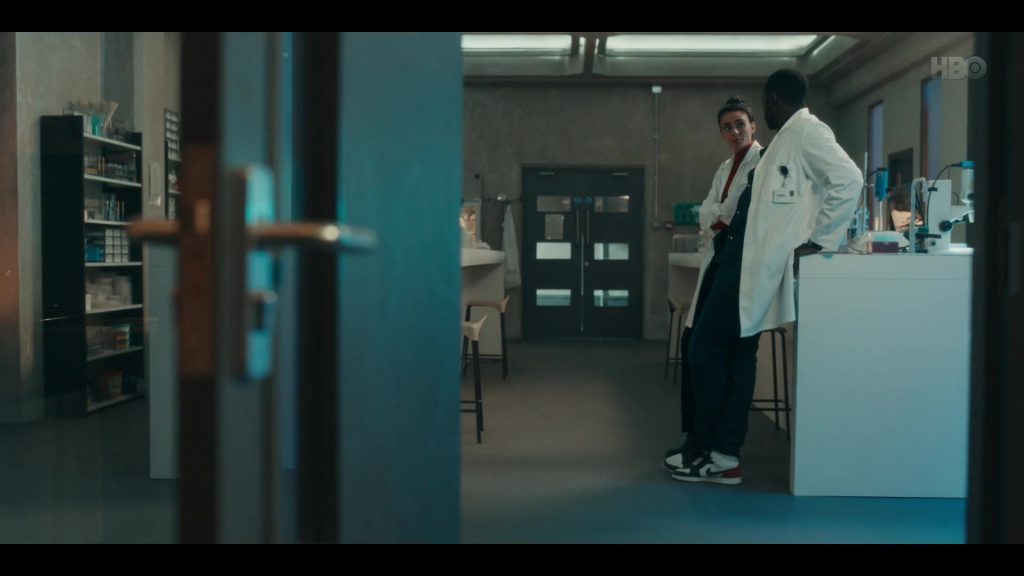 Nike Men's Sneakers in A Discovery of Witches S03E03 (2022) (Image 1)