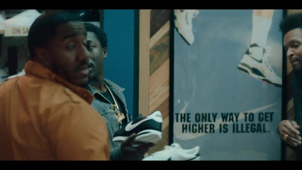 Nike Men's Sneakers in Black Mafia Family (BMF) S01E04 “Heroes” (2021) (Image 2)