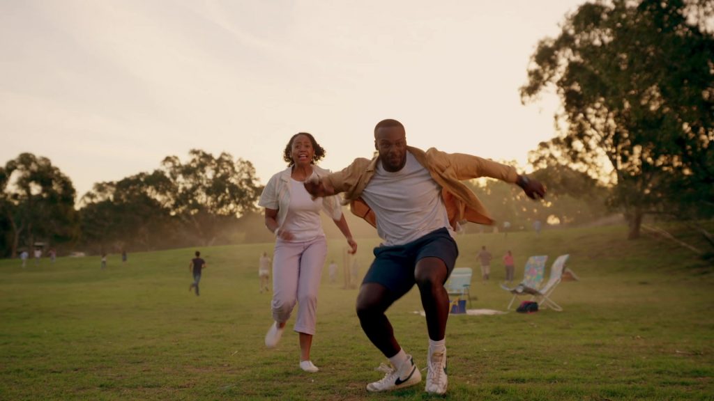 Nike Men's Sneakers in La Brea S02E01 “The Next Day” (2022) (Image 2)