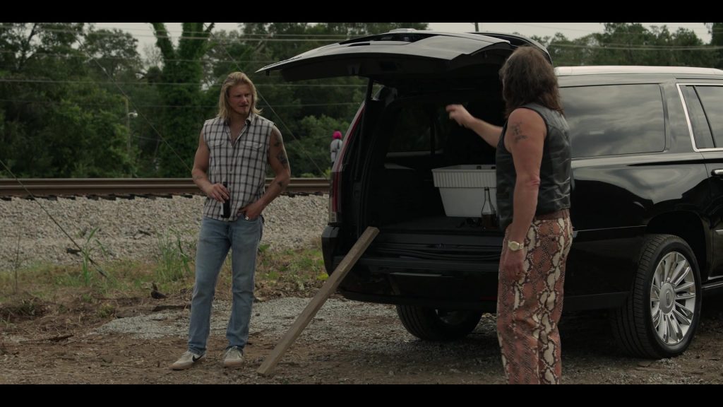 Nike Men's Sneakers of Alexander Ludwig as Ace Spade in Heels S01E01 “Kayfabe” (2021) (Image 1)