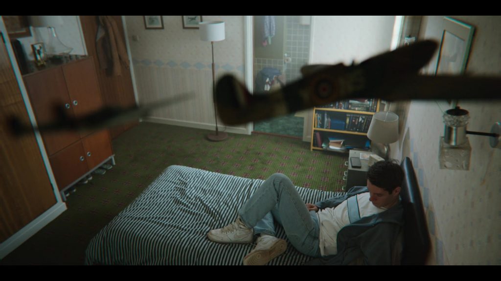 Nike Men's Sneakers of Connor Swindells as Adam Groff in Sex Education S03E01 (2021) (Image 1)