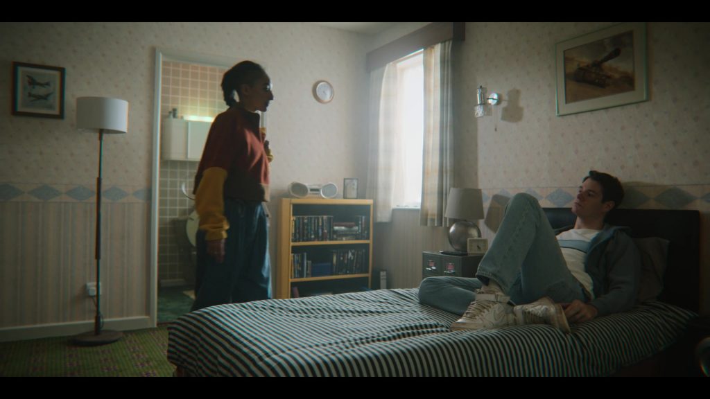 Nike Men's Sneakers of Connor Swindells as Adam Groff in Sex Education S03E01 (2021) (Image 2)
