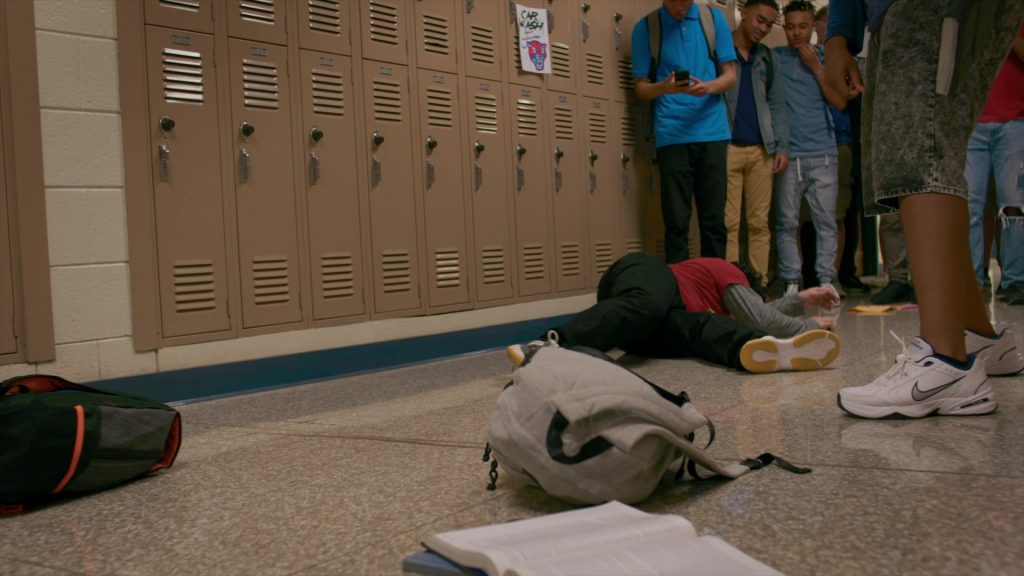 Nike Men's Sneakers of Khalil Everage as Chris in Cobra Kai S02E10 “No Mercy” (2019) (Image 2)