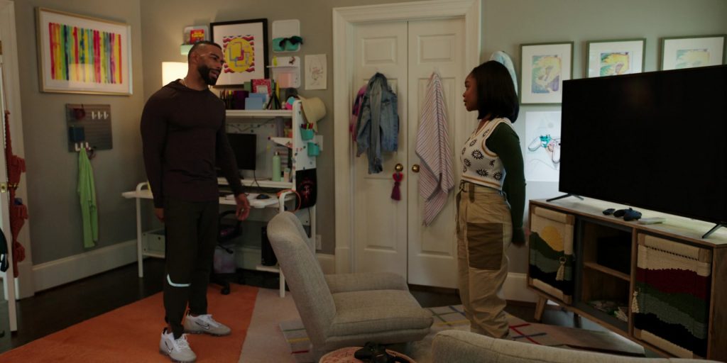 Nike Men's Sneakers of Omari Hardwick as Bobby Coleman in Fantasy Football (2022) (Image 1)