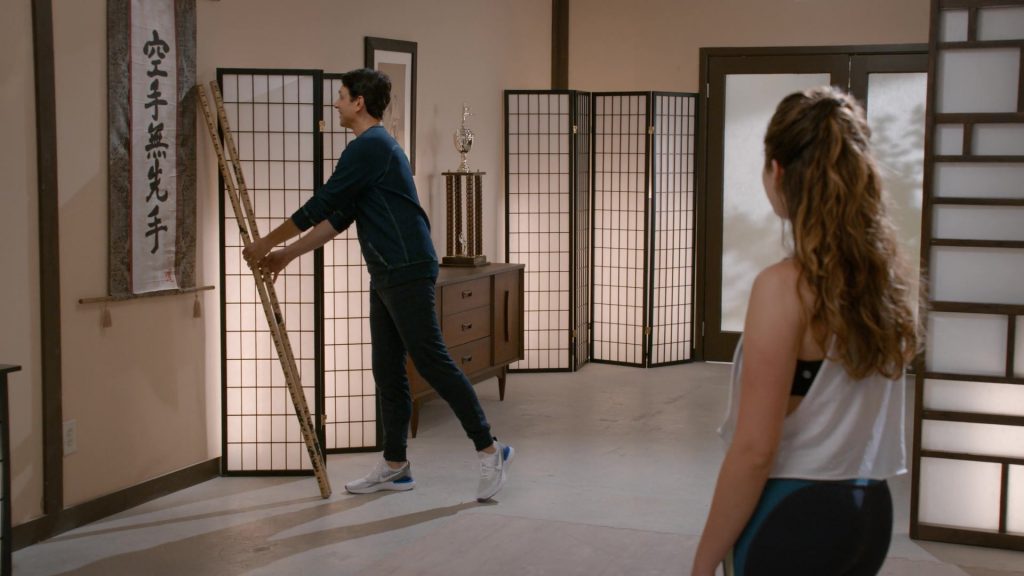 Nike Men's Sneakers of Ralph Macchio as Daniel LaRusso in Cobra Kai S03E07 “Obstáculos” (2021) (Image 1)