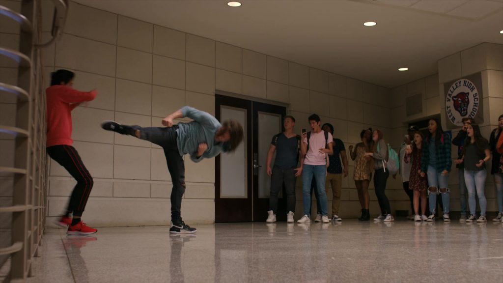 Nike Men's Sneakers of Tanner Buchanan as Robby Keene in Cobra Kai S02E10 “No Mercy” (2019) (Image 1)