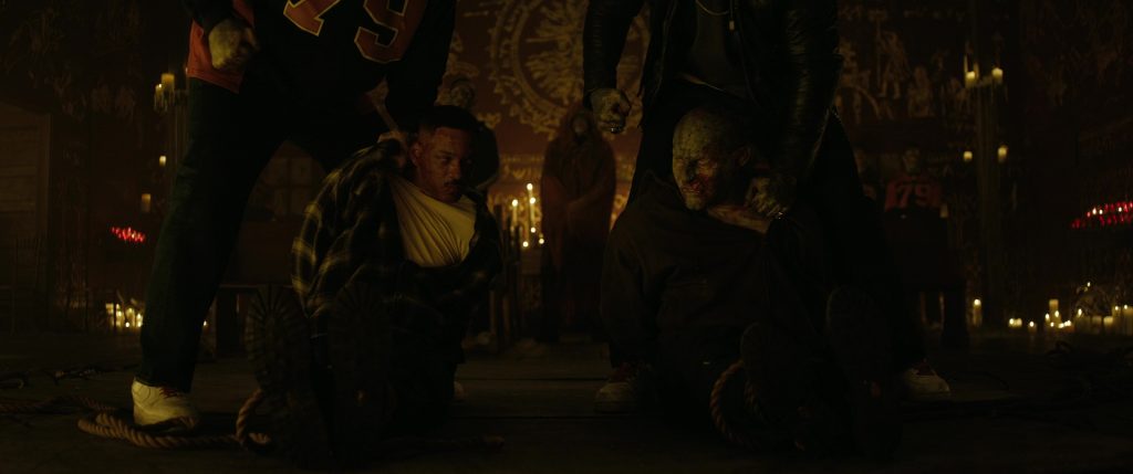 Nike Men's White Sneakers Worn by Orks in Bright (2017) (Image 1)