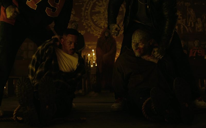 Nike Men's White Sneakers Worn by Orks in Bright (2017) (Image 1)