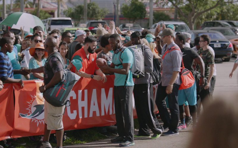 Nike Pants, T-Shirts, Shoes and Under Armour Bag in Ballers - Season 1, Episode 10, “Flamingos” (2015) (Image 1)