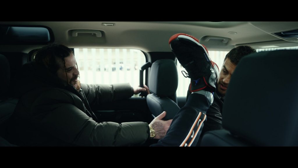 Nike Pants and Shoes in The Gentlemen S01E03 “Where's My Weed At” (2024) (Image 2)