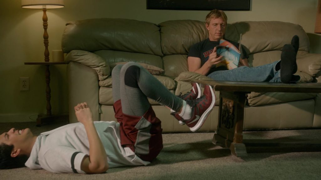 Nike Quest Men's Running Sneakers of Xolo Maridueña as Miguel Diaz in Cobra Kai S03E07 “Obstáculos” (2021) (Image 1)