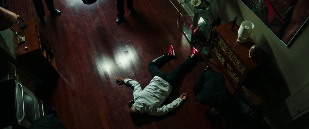 Nike Red Sneakers Worn by Cuba Gooding Jr. in Bayou Caviar (2018) (Image 1)