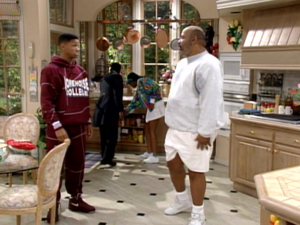 Nike Red Sneakers Worn by Will Smith in The Fresh Prince of Bel-Air S04E10 “Home Is Where the Heart Attack Is” (1993) (Image 2)