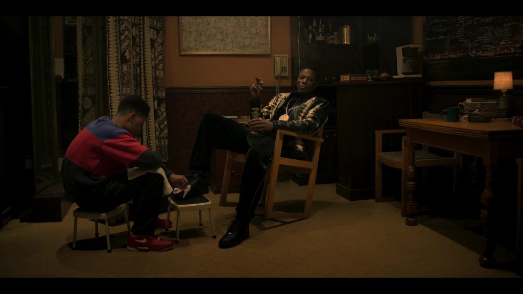 Nike Red Sneakers in Power Book III - Raising Kanan S01E06 “Level Up” (2021) (Image 1)