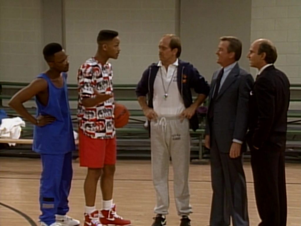 Nike Red Sneakers of Will Smith in The Fresh Prince of Bel-Air S01E11 “Courting Disaster” (1990) (Image 1)