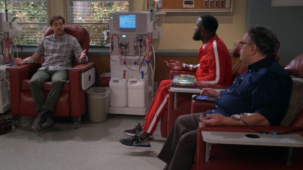 Nike Renew Run SE Shoes of Terrence Terrell as Eli Russell in B Positive S01E05 “High Risk Factor” (2020) (Image 1)
