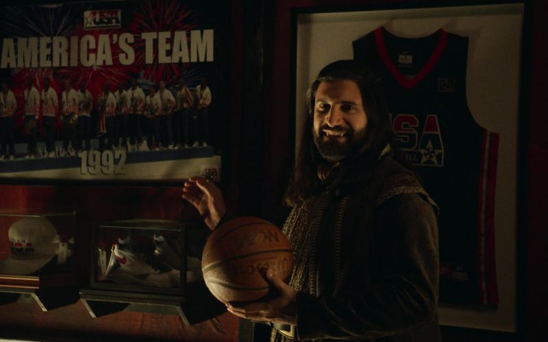 Nike Shoe and Wilson Basketball Held by Kayvan Novak in What We Do in the Shadows – Season 1, Episode 8, Citizenship (2019) (Image 1)