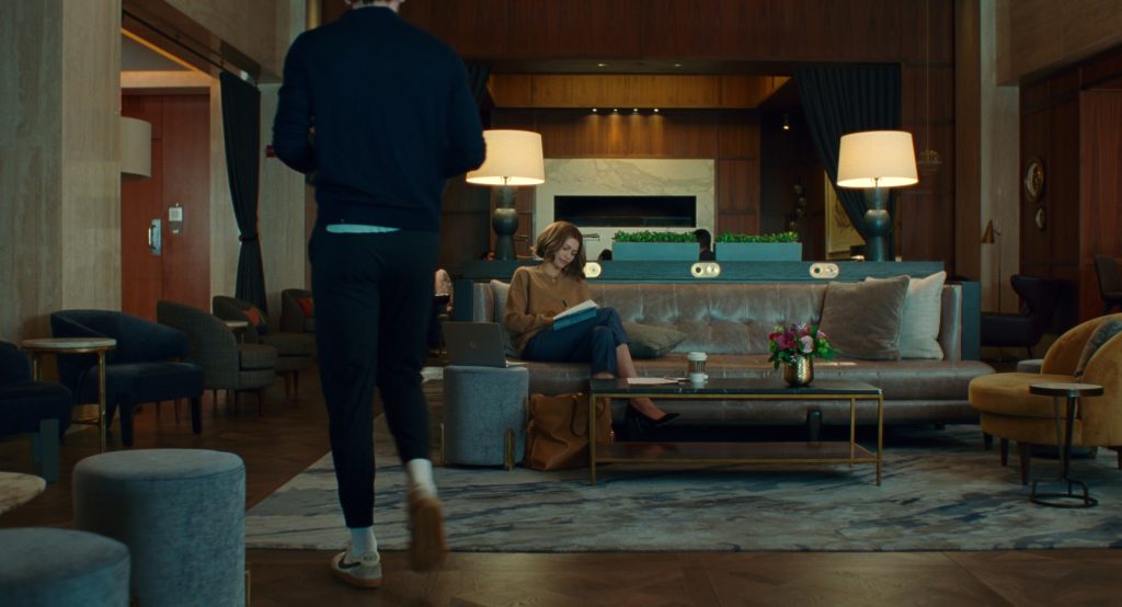 Nike Shoes, Apple MacBook and Starbucks in Challengers (2024) (Image 1)