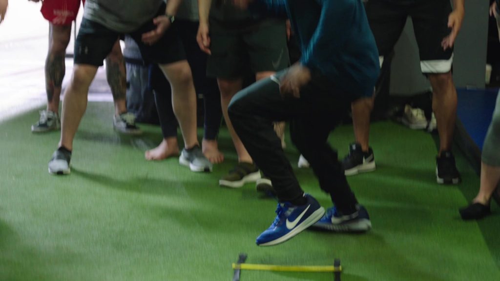 Nike Shoes (Blue) Worn by John David Washington in Ballers - Season 4, Episode 5, “Doink” (2018) (Image 1)